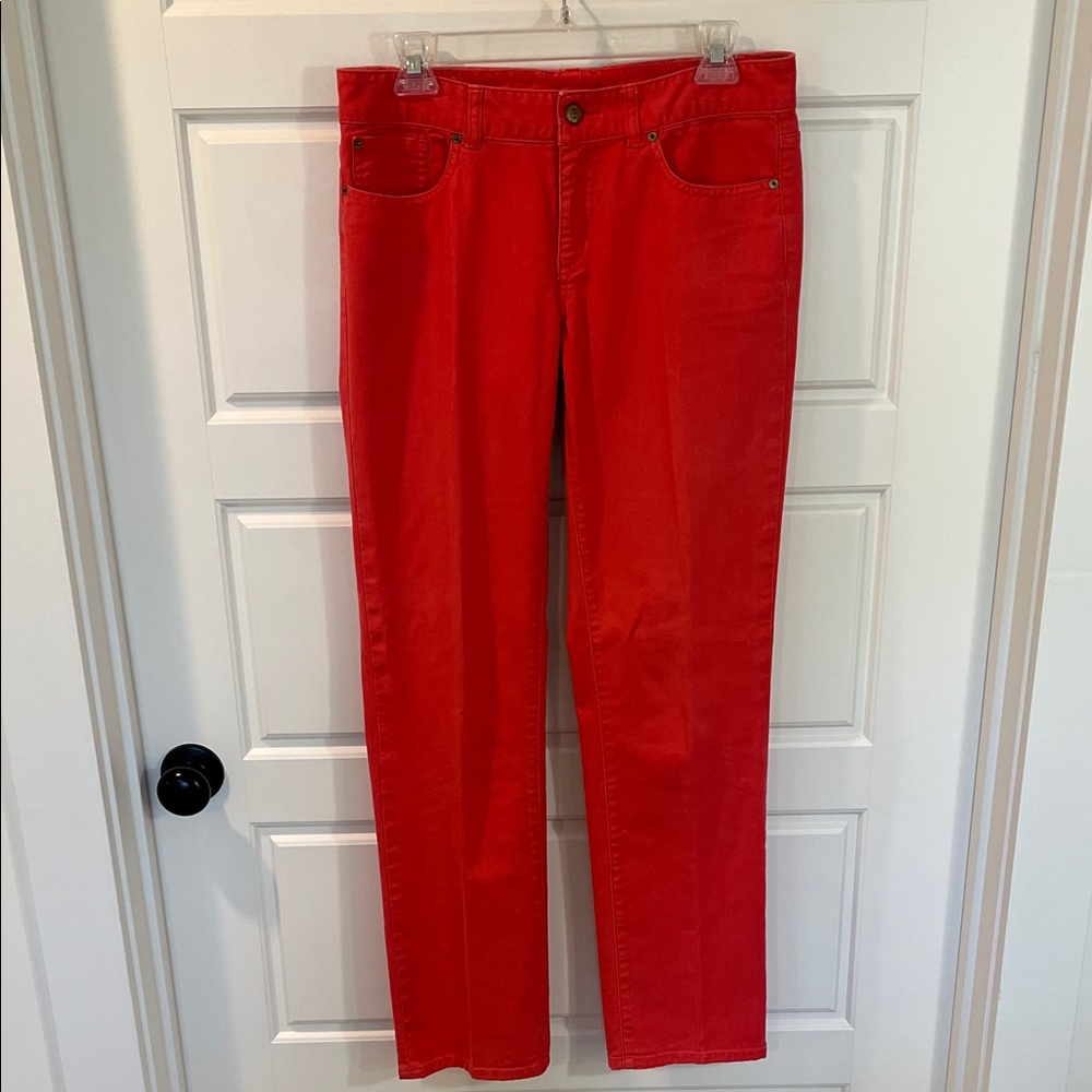 Lilly Pulitzer Main Line Straight Leg Jean Size 8